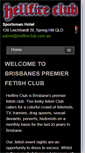 Mobile Screenshot of hellfireclub.com.au